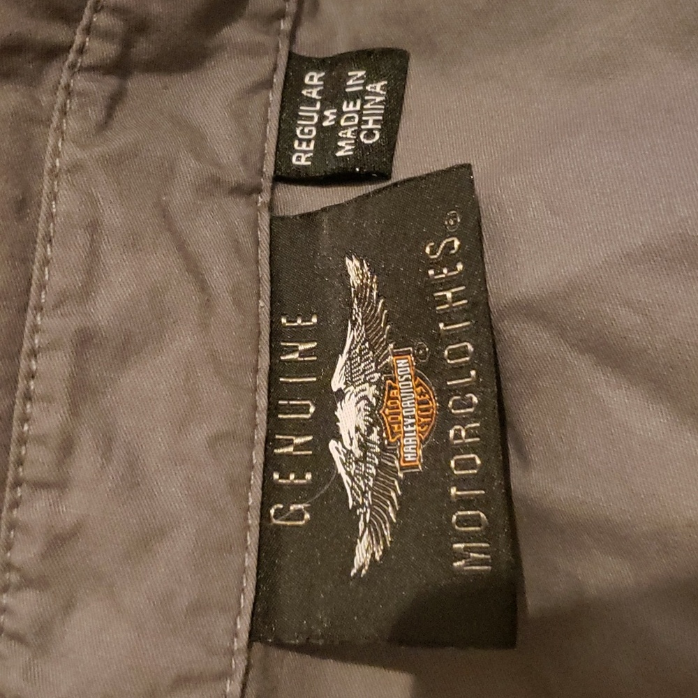 Harley Davidson Genuine Shop Shirt Men's Medium. FF98 - Picture 7 of 7